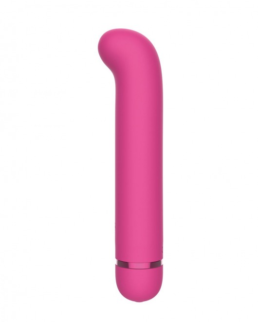 Розовый перезаряжаемый вибратор Flamie - 18,5 см. - Lola Games