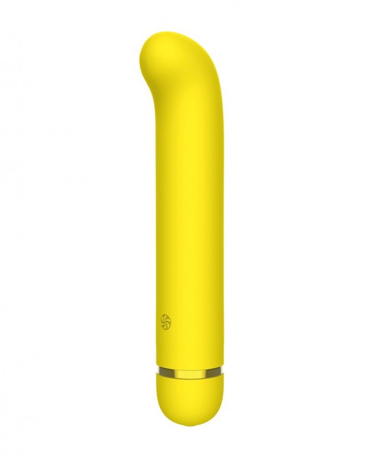 Желтый перезаряжаемый вибратор Flamie - 18,5 см. - Lola Games