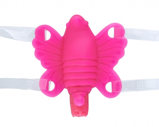 Розовая клиторальная бабочка Butterfly Baby - Toy Joy