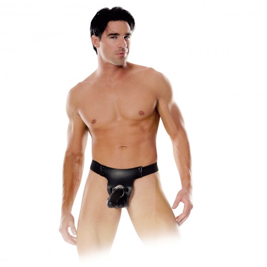 Полый страпон Mr. Big Hollow 8  Strap-on - 20,3 см. - Pipedream - купить с доставкой в Тюмени