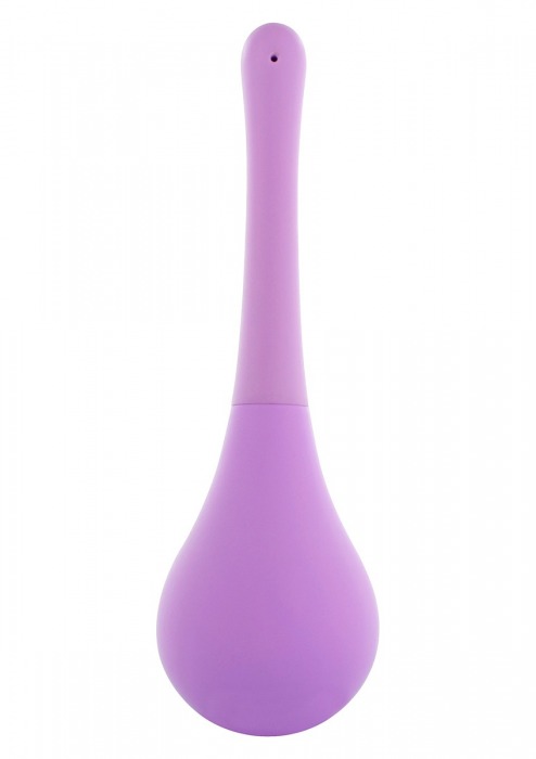 Фиолетовый анальный душ SQUEEZE CLEAN - Seven Creations - купить с доставкой в Тюмени