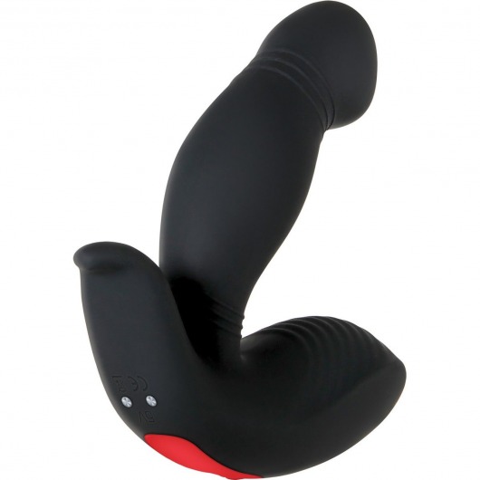 Черный вибростимулятор простаты Adam s Rechargeable - 11,7 см. - Adam & Eve - в Тюмени купить с доставкой