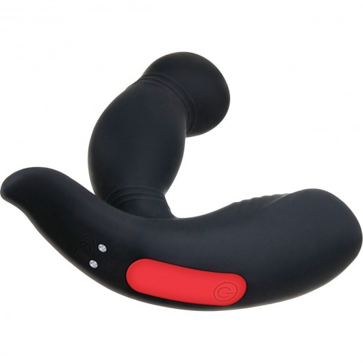Черный вибростимулятор простаты Adam s Rechargeable - 11,7 см. - Adam & Eve - в Тюмени купить с доставкой