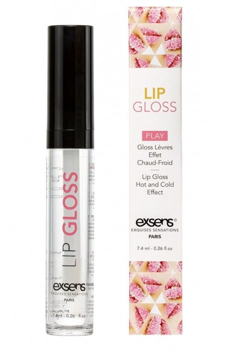 Блеск для губ Lip Gloss Strawberry с ароматом клубники - 7 мл. - Exsens - купить с доставкой в Тюмени
