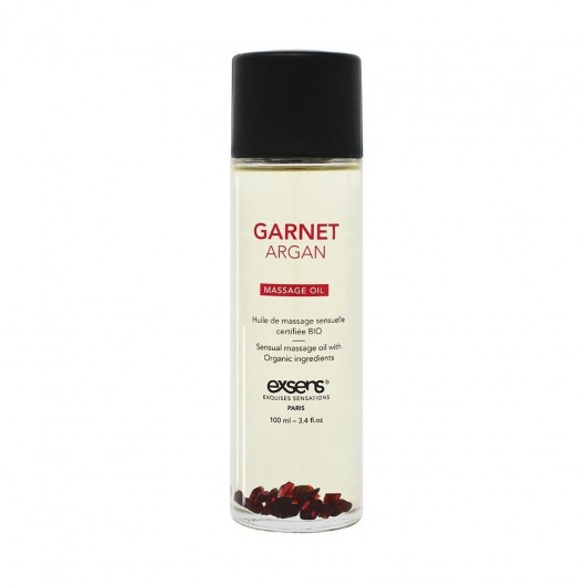 Органическое массажное масло GARNET ARGAN - 100 мл. - Exsens - купить с доставкой в Тюмени