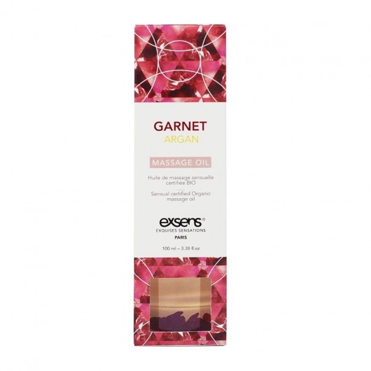 Органическое массажное масло GARNET ARGAN - 100 мл. - Exsens - купить с доставкой в Тюмени