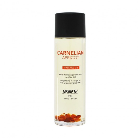 Органическое массажное масло CARNELIAN APRICOT - 100 мл. - Exsens - купить с доставкой в Тюмени
