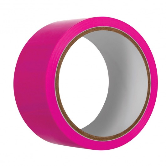 Розовая лента для бондажа Pink Bondage Tape - 20 м. - Evolved - купить с доставкой в Тюмени