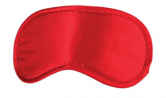 Красная плотная маска для сна и любовных игр - Shots Media BV - купить с доставкой в Тюмени