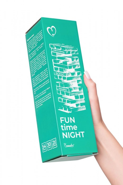 Игра для компании Fun time night - Eromantica - купить с доставкой в Тюмени