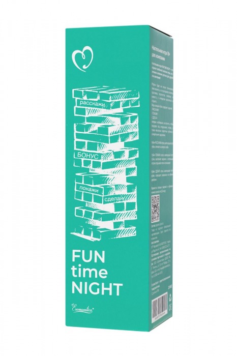 Игра для компании Fun time night - Eromantica - купить с доставкой в Тюмени