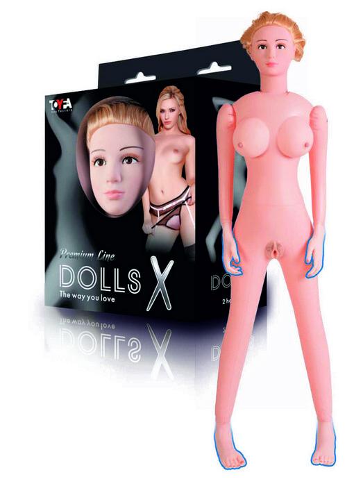Надувная секс-кукла с реалистичной головой и конечностями - ToyFa - в Тюмени купить с доставкой