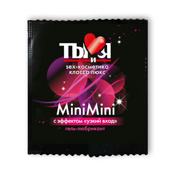Женский сужающий гель-лубрикант MiniMini в одноразовой упаковке - 4 гр. - Биоритм - купить с доставкой в Тюмени