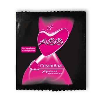Крем-смазка Creamanal ACC в одноразовой упаковке - 4 гр. - Биоритм - купить с доставкой в Тюмени