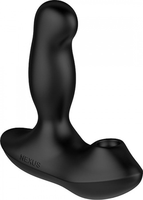 Черный вибратор-ротатор для стимуляции простаты Nexus Revo Air - Nexus Range - в Тюмени купить с доставкой