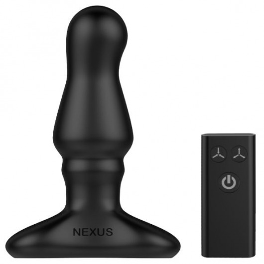 Черный вибростимулятор простаты Nexus Bolster - 12,3 см. - Nexus Range - в Тюмени купить с доставкой