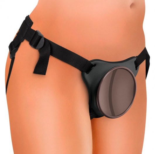Страпон-система Deluxe Silicone Body Dock Kit - 22 см. - Pipedream - купить с доставкой в Тюмени