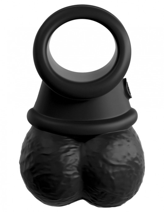 Кольцо-утяжелитель Swinging Silicone Balls - Pipedream - купить с доставкой в Тюмени