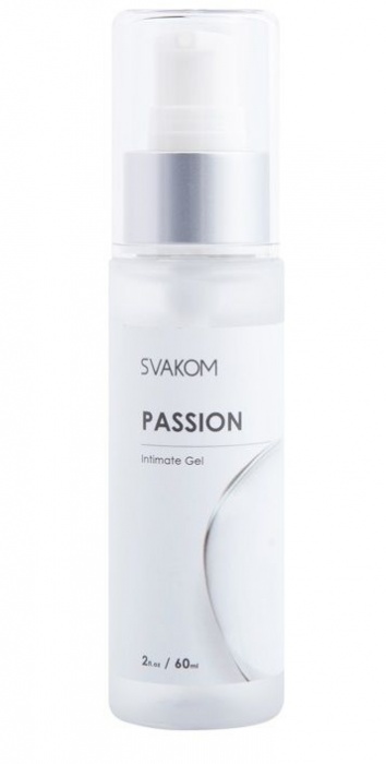 Смазка на водной основе Passion Intimate Gel - 60 мл. - Svakom - купить с доставкой в Тюмени