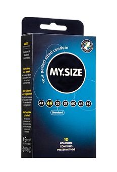 Презервативы MY.SIZE размер 49 - 10 шт. - My.Size - купить с доставкой в Тюмени
