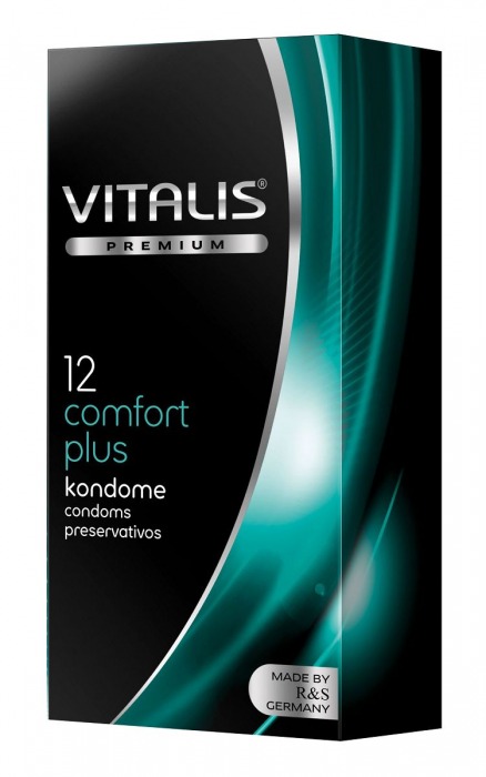 Контурные презервативы VITALIS PREMIUM comfort plus - 12 шт. - Vitalis - купить с доставкой в Тюмени