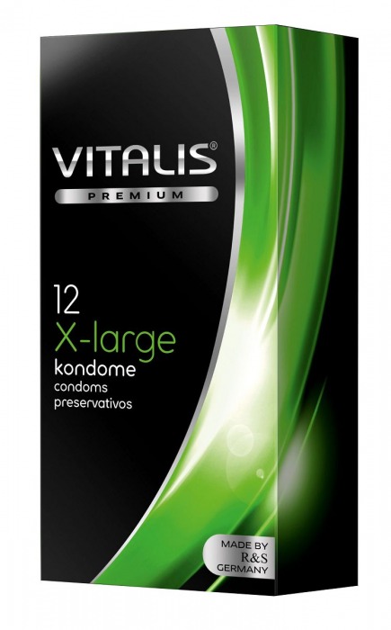 Презервативы увеличенного размера VITALIS PREMIUM x-large - 12 шт. - Vitalis - купить с доставкой в Тюмени