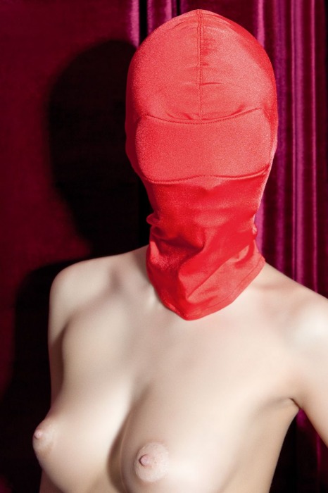 Красная эластичная маска на голову - ToyFa - купить с доставкой в Тюмени