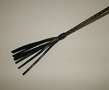 Длинный витой стек с наконечником в форме кисточки - 85 см. - Подиум - купить с доставкой в Тюмени