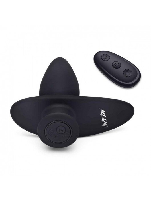 Черный анальный виброплаг для простаты Impaler - 14 см. - BlueLine - в Тюмени купить с доставкой