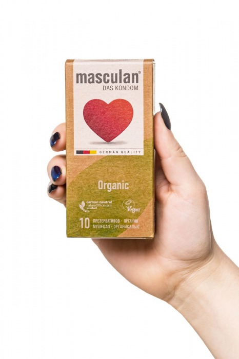 Экологически чистые презервативы Masculan Organic - 10 шт. - Masculan - купить с доставкой в Тюмени