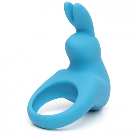 Голубое эрекционное виброкольцо Happy Rabbit Rechargeable Rabbit Cock Ring - Happy Rabbit - в Тюмени купить с доставкой
