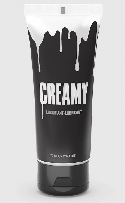 Смазка на водной основе Creamy с консистенцией спермы - 70 мл. - Strap-on-me - купить с доставкой в Тюмени