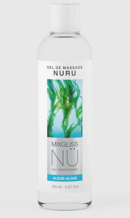 Массажный гель на водной основе Mixgliss NU Algae - 150 мл. - Strap-on-me - купить с доставкой в Тюмени