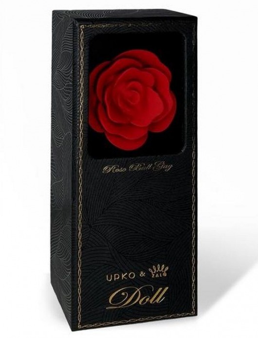 Изысканный кляп в форме розы Rose Ball Gag - Zalo - купить с доставкой в Тюмени