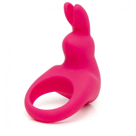 Розовое эрекционное виброкольцо Happy Rabbit Rechargeable Rabbit Cock Ring - Happy Rabbit - в Тюмени купить с доставкой
