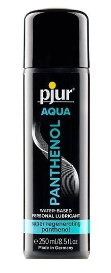 Смазка на водной основе pjur Aqua Panthenol - 250 мл. - Pjur - купить с доставкой в Тюмени