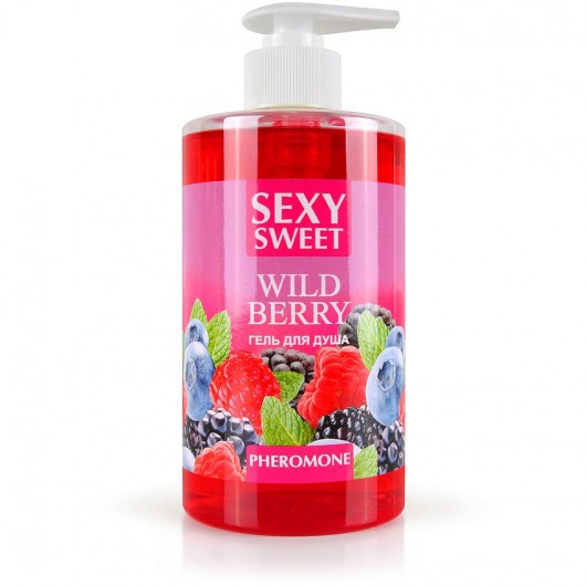 Гель для душа Sexy Sweet Wild Berry с ароматом лесных ягод и феромонами - 430 мл. -  - Магазин феромонов в Тюмени
