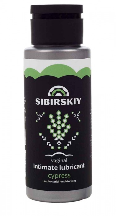 Интимный лубрикант на водной основе SIBIRSKIY с ароматом кипариса - 100 мл. - Sibirskiy - купить с доставкой в Тюмени