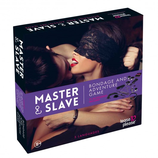 БДСМ-набор Master Slave Bondage And Adventure Game - Tease&Please - купить с доставкой в Тюмени