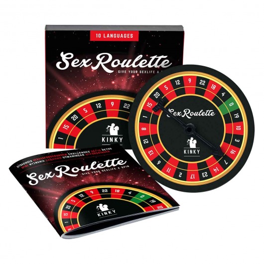 Настольная игра-рулетка Sex Roulette Kinky - Tease&Please - купить с доставкой в Тюмени