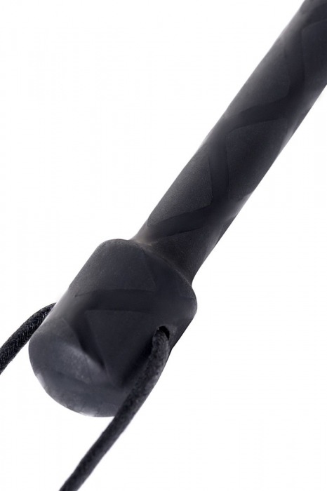 Чёрный стек с фигуркой леопарда на наконечнике - 21 см. - ToyFa - купить с доставкой в Тюмени