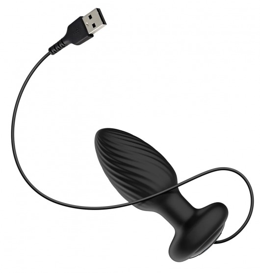 Черная анальная вибровтулка Nexus Tornado - 9,8 см. - Nexus Range