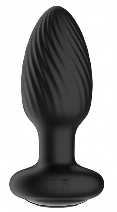Черная анальная вибровтулка Nexus Tornado - 9,8 см. - Nexus Range
