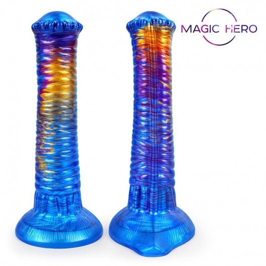 Фантазийный фаллоимитатор на присоске - 24,5 см. - Bior toys