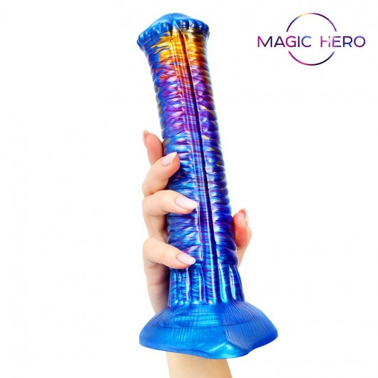Фантазийный фаллоимитатор на присоске - 24,5 см. - Bior toys