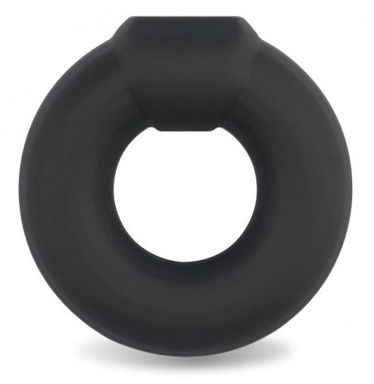 Черное эрекционное кольцо Ultra Soft Platinum Cure Silicone Cockring - Lovetoy - в Тюмени купить с доставкой