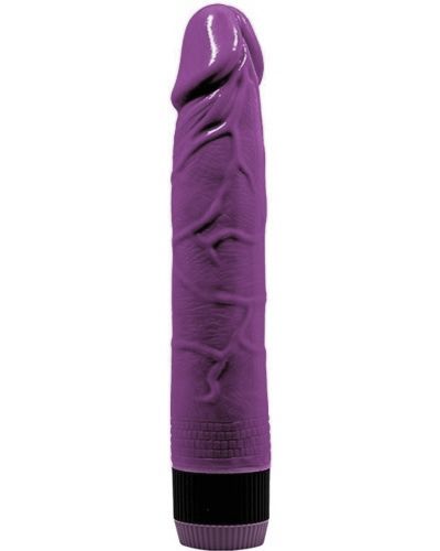 Фиолетовый вибратор-реалистик Adour Club - 22,5 см. - Baile