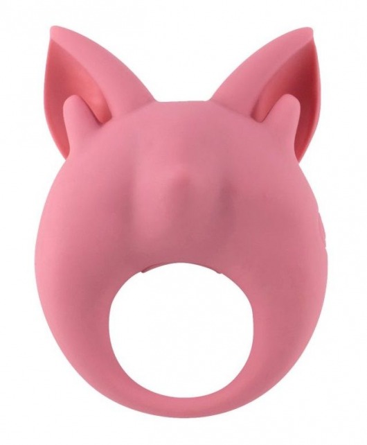 Розовое перезаряжаемое эрекционное кольцо Kitten Kiki - Lola Games - в Тюмени купить с доставкой