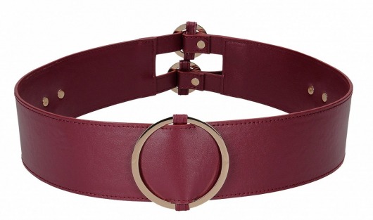 Бордовый ремень Halo Waist Belt - размер L-XL - Shots Media BV - купить с доставкой в Тюмени