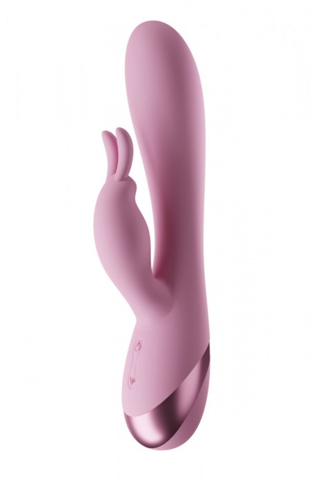 Розовый перезаряжаемый вибратор Lily - 19,6 см. - Lola Games
